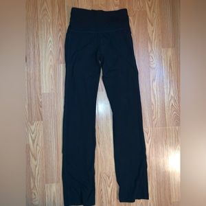 Black bootcut leggings